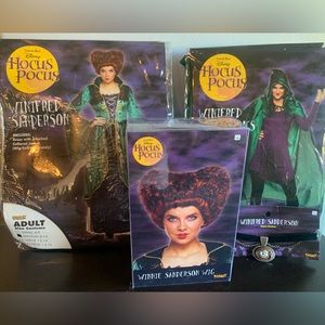 HOCUS POCUS Winifred Sanderson Sister Complete Costume M